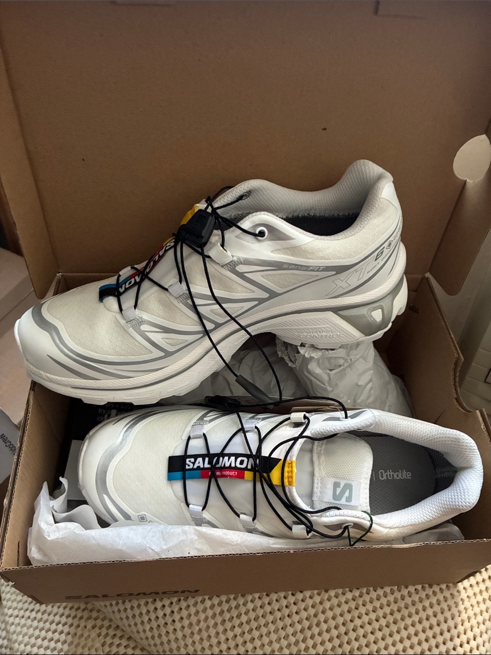 Salomon XT-6 White FTW Silver